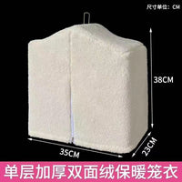 鹦鹉笼子保温套高档鸟笼衣笼罩罩衣牡丹笼布画眉用品方形大号遮光
