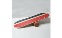Snowboard Training Board Laminated Balance Board with Roller Versatile Snowboard Balance for Beginners