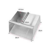 Stainless Steel Dustpan Strongly Welded Heavy Duty Metal Scoop Multi-Purpose