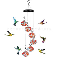 Charming Wind Chimes Hummingbird feeders迷人的风铃蜂鸟喂食器