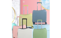 Telescopic Handle Carry on Kids Suitcase Molded Front Children's Suitcase