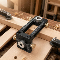 Adjustable Drilling Guide Stainless Steel Woodworking Tool High Precision
