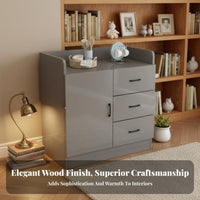 Dining Room Buffet Cabinet Large Capacity Dining Room Sideboard Simple Design Kitchen Storage Cupboard for Homeowners, Families, Entryway, Home Office