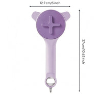 Screw-on Lid Opener Hanging Hole Handheld Bottle Cap Opener Metal Insert Jar Lid Wrench