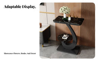 Multi-Tier Plant Stand Floor-Standing Staggered Tier Shelving Unit Stable Frame