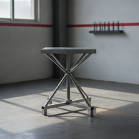 Spray Paint Stand  Rotating Turntable with Iron Tabletop Rust-Resistant Rotating Tray for Workshops