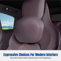 Car Headrest Neck Pillow for Xiaomi SU7/YU7, Viscoelastic Foam, Ergonomic Support, Business Design