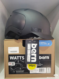 24新款碳纤维头盔bern单板双板滑雪头盔护具WATTS 2.0/lenox mips