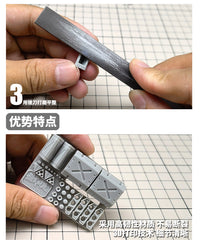 模式玩造 模型细节 重装导弹夹导弹仓HS021 高达科幻模型补品改件