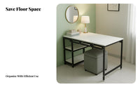 Space-Saving transformable vertical surface Cabinet Desk Foldable Design Folding Table Multi-Functional Household Furniture Integrated Storage for Apartment Dwellers, Students, Home Office Workers, Small areas, Dorm Room, Bedroom