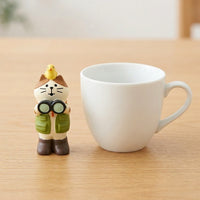 Outdoor Ensemble Set Multi-Color Mini Resin Animals, Miniature Figurines for Desk & Bookshelf Decor, Cute Animal Ornaments