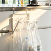 Cabinet Door Bag Holder Space-Saving for Kitchen