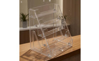 Five-Tier Display Rack Transparent Household Organizer Stable