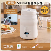 可以烧水的保温杯旅行车载便携式冲奶养生壶可加热杯子泡水出差