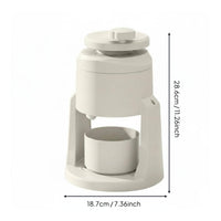 Hand Crank Snow Cone Machine Easy to Clean Household Shaved Ice Maker for Home