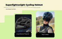Helmet with rear light, adjustable fit