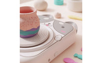 Handmade Electric Clay Wheel Creative Play Kids Pottery Machine Easy Craft for Students, Home, Classroom