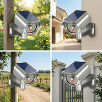 Security Light with Distant Control Motion-Activated Simulated Camera Light