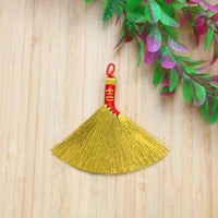 Chinese Style Broom Pendant Handmade Broom Hanging Ornament Festive Home Decoration