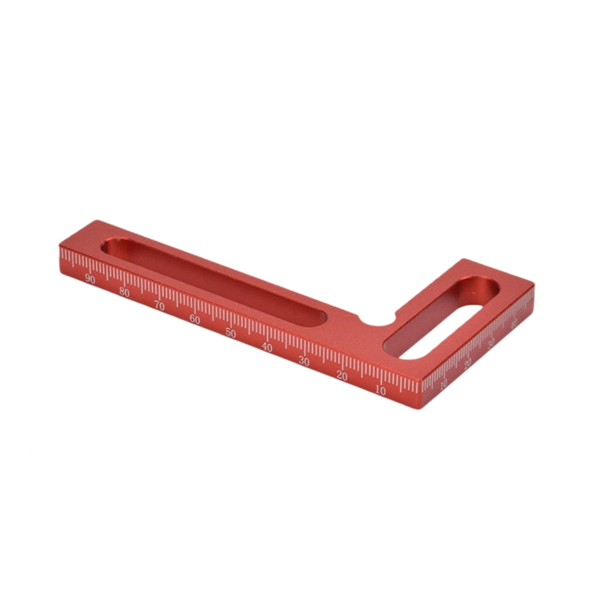 Woodworking Square Aluminum Alloy Right Angle Ruler L-Square Ruler 90-Degree Measuring Tool Laser-Etched for Woodworkers