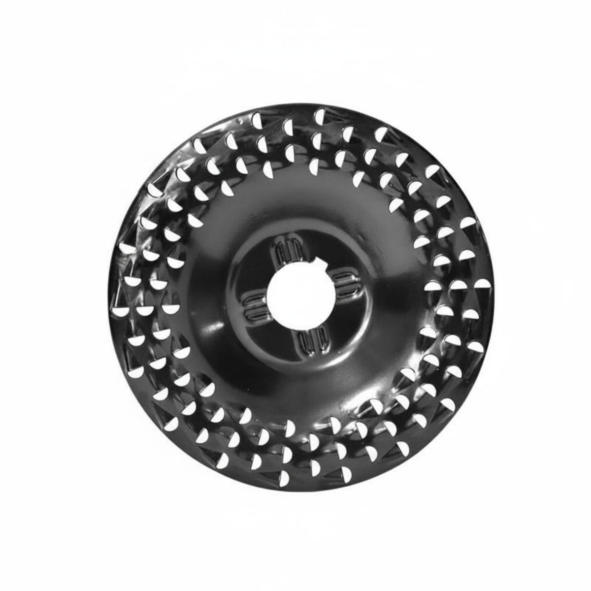 Fast Chip Removal Woodworking Rasp Disc Sharp Cutting Wood Shaping Disc High-Strength Steel Grinding Wheel Attachment Multi-Purpose for Woodworkers