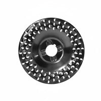 Fast Chip Removal Woodworking Rasp Disc Sharp Cutting Wood Shaping Disc High-Strength Steel Grinding Wheel Attachment Multi-Purpose for Woodworkers