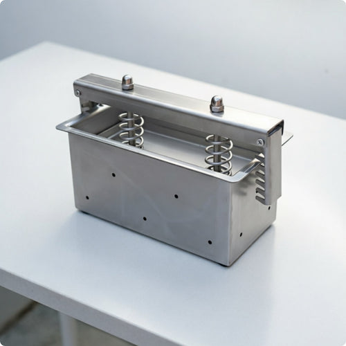 Cooked Meat Forming Press Easy to Shape Stainless Steel Meat Press Thickened