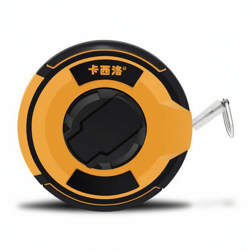Disc Tape Measure with Metal Hook Compact Craftsman's Rule Ruler Long-Lasting