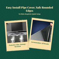 Metal duct cover, easy to install