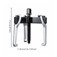 Three-Jaw Puller Anti-Slip Bearing Puller Heavy-Duty Removal Tool for Mechanics, Workshop