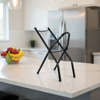 Folding Water Jug Stand Foldable Household Storage Portable for Camping, Travel