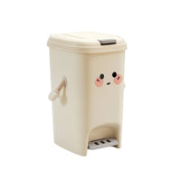 Trash Can with Lid and Foot Pedal Slim Trash Can with Foot Pedal Easy to Clean