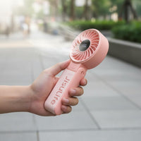 USB Rechargeable Neck Fan 5 Speed Settings Foldable Neck Fan Hands Cordless