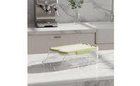 Clear Egg Storage Box with Lid Transparent Egg Storage Container Single-Layer Compact for Fridge