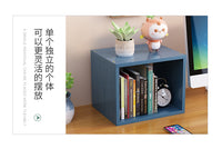 桌面书架办公室收纳架简易组合多层书桌上小学生用儿童置物架简约