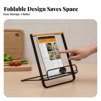 Adjustable Device Holder Nordic design aesthetic Tablet Stand Handsunrestricted Viewing for on-the-go
