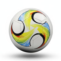 Official Size & Weight Classic Black and White Soccer Ball Sturdy Construction Machine-Stitched Soccer Ball High Air Retention for Backyard