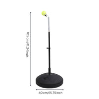 Tennis Swing Realistic Hitting Feel Personal Tennis Practice Tool Stable Base Sports Training Gear for Beginners