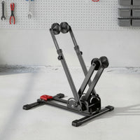 Compact Floor Bike Stand Indoor Foldable Bike Stand Sturdy Floor Storage Rack Long-Lasting for Cyclists