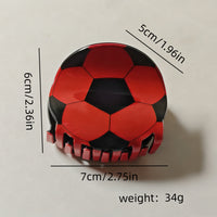 Cartoon Soccer Ball Hair Claw Clip for Women