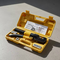 Hydraulic Crimping Tool with Dies Heavy-Duty   Easy-to-Operate Hydraulic Crimping Tool for Electricians, Electrical Work, Workshops