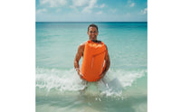 Waterproof Storage Swim Buoy with Dry Bag High-Visibility Swim Buoyancy Aid with Shoulder Strap Highly Visible Brightly Colored for Swimmers, Adults, Beginners, Open Water, Beach