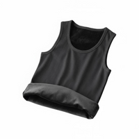Men's Fleece Lined Thermal Vest for Winter