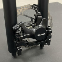 Mountain Bike Brake Caliper Heat Dissipation Front and Rear Brake Caliper Set Easy Installation Cycle Part for Cyclists