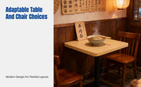 Wall-Mounted Booth Sofa, Dining Table Chair Set, Restaurant, Commercial, Fast Food, BBQ, Milk Tea, Snack Bar, Pasta Shop