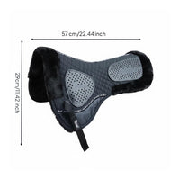 Equestrian Balance Pad Soft Shock Absorbing Saddle Pad Long-Lasting