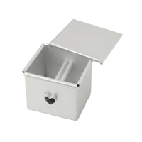 Square Bread Mold with Lid Anodized Square Loaf Pan with Lid Food-Grade