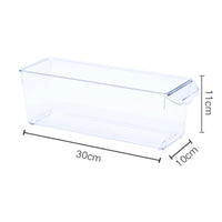Transparent Desktop Organizer Box Space-Saving Home Organization Long-Lasting