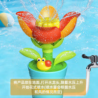 Outdoor Flower Sprinkler Toy for Kids