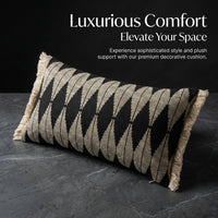 Long Bolster Pillow, Striped Cotton Outer, 40*120cm